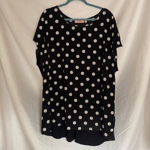 Evri Polka Dot Blouse
